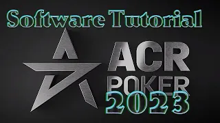ACR Poker - Учебник по программному обеспечению 2023