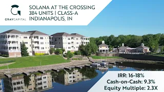 Solana at the Crossing  |  384 Units  |  Class A  |  Indianapolis, IN