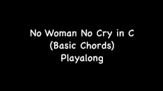 No Woman No Cry Ukulele Playalong