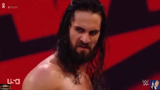 Kevin Owens Street Profits VS Seth Rollins  Angel Tag Team Match WWE Monday Night RAW 3 30 2020