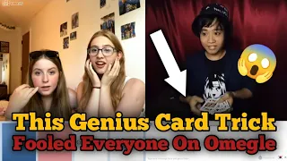 THIS GENIUS CARD TRICK EVER SHOCKED STRANGERS ON OMEGLE - Ome.TV Internasional