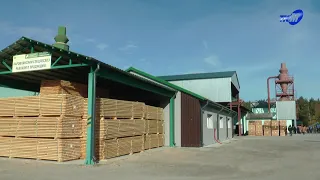 В Наровле специализированный лесхоз открыл новый сушильный комплекс