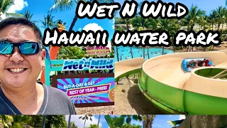 Hawaii water park. Wet N Wild. #luckywelivehawaii #wetnwild