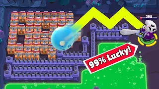 99% LUCKY 1% PRO!  Brawl Stars Funny Moments & Glitches & Fails #820