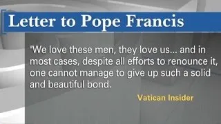 Secret lovers beg Pope to let priests have sex
