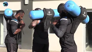 Flying Fijians training session in Albert Park 8th July 2019