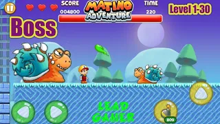 Super Matino Adventure  Level 1-30  #games #gaming #gameplay