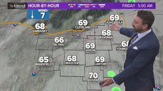 Cleveland weather: Cooler, drier air moves in for our Friday in Northeast Ohio