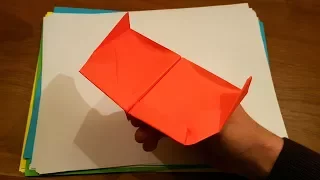 How To Fold a Paper Airplane – Origami Looping Plane