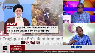 #Dé*cès trag*ique du président iranien : inter*vention de Chérif Chouala Baya Haïdara depuis Téhéran