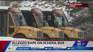 Grant County deputies arrest student accused of raping girl on school bus under a blanket