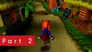 Crash bandicoot | Gameplay Walkthrough Part 2 (UpStream) [FullGame]