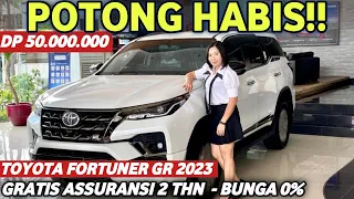 FORTUNER GR 2023 RP 50 JUTA‼️UNTUK KREDIT SEINDONESIA BUNGA SPECIAL 0% GRATIS ASSURANSI 2 TAHUN