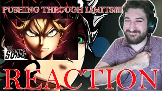 Pushing Through Limits!| ASTA SONG | "The Other Side" | Divide Music [Black Clover] | Reaction