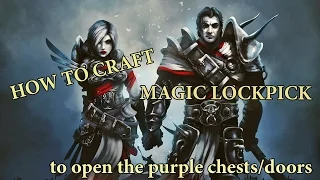 Divinity: Original Sin - How to craft Magical Unlock Scroll/Как скрафтить магическую отмычку