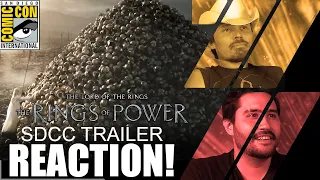 Rings of Power SDCC Trailer REACTION! - Lord of the Rings on Prime