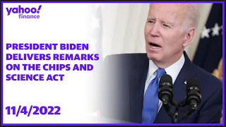 President Biden delivers remarks on the CHIPS and Science Act