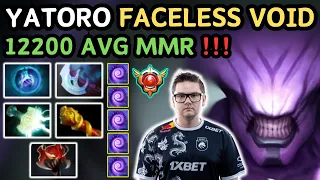 🔥 YATORO FACELESS VOID Hard Carry Highlights 7.35d 🔥 25000 NET WORTH Grandmaster Tier - Dota 2