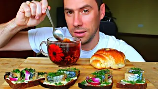 МУКБАНГ/ ГЕНЕРАЛЬСКИЕ БУТЕРБРОДЫ/БУТЕРЫ/MUKBANG SANDWICHES/ Eating show / 먹방