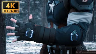 Captain America Steve Rogers but only Best Scenes 4K 60FPS