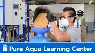 Resin Media Loading - Pure Aqua Learning Center