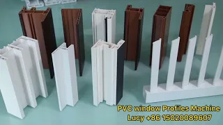 PVC / UPVC window making machine / how to make pvc window