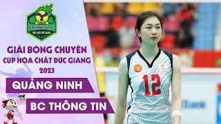 🔴Trực Tiếp | Quảng Ninh vs Binh chủng Thông tin | Giải bóng chuyền NỮ VĐQG Cúp HCĐG 2024