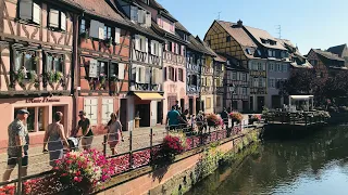 Colmar France - The Most Beautiful Village in The World 4K 60 FPS HDR Walking Tour