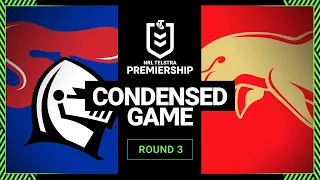 NRL 2023 | Newcastle Knights v Dolphins | Condensed Match, Round 3