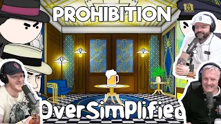 OverSimplified - Prohibition *ON THE BEER* REACTION!! | OFFICE BLOKES REACT!!