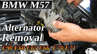 BMW 330d 530d 730d Alternator Removal