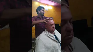 #shorts Южное Гоа🌍Крутой массаж головы делают в индийских парикмахерских