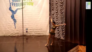 Всеукраинский чемпионат Лучшая Школа Украины Pole dance 2015", Волошенко Катя