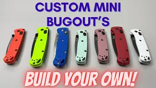 Mini Bugout Added to the Benchmade Custom Knife Builder