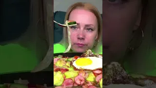 мукбанг завтрак #mukbang #еда #eatingshow #вкусно #мукбанг