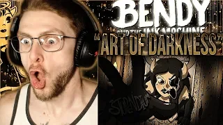 Vapor Reacts #850 | BENDY AND THE INK MACHINE SONG "Art of Darkness" by The Stupendium REACTION!!