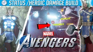 Marvel's Avengers | 1 MILLION GODBLAST & CRAZY BURST DAMAGE !!! - MAX 175 THOR BUILD !!!