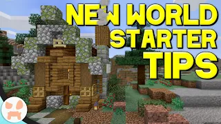 Tips for Starting A New Minecraft World PERFECTLY!