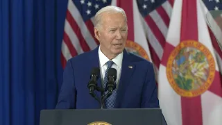 Biden hammers Trump on abortion in Florida | AFP