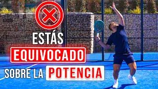 DEJA DE PENSAR ESTO SOBRE LA POTENCIA EN PADEL - el4Set