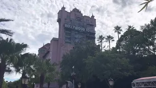 The Twilight Zone Tower of Terror On-Ride video Disney Hollywood Studios Walt Disney World Orlando