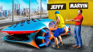 Jeffy Steals CONCEPT Supercars in GTA 5!