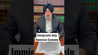 Immigrants Help American Economy @JaspreetSinghAttorney  #shorts #jaspreetsinghattorney