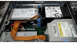 Dell Optiplex GX620 SFF - How To Remove and Replace The Hard Drive - GX620 760 780 745