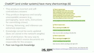 [한글자막] “What's wrong with LLMs and what we should be building instead”   Tom Dietterich   #VSCF2023