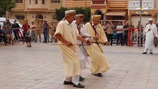 زامر العرفة رقصة مع شيوخ احفير فن الركادة ترات الشرق chyoukh ahfir gasba