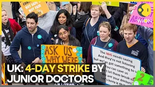 UK: Junior doctors stage fresh strikes | Latest World News | English News | WION