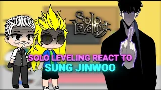 Solo leveling react to sung jinwoo | Part 1 | #sololeveling #gacha #gachaclub