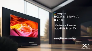 Sony X75K 65-inch 4K Ultra HD Google TV (KD-65X75K)