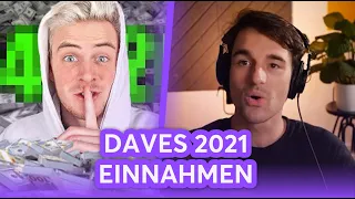 Dave - MEINE EINNAHMEN 2021 💰 - Reaktion | Finanzfluss Stream Highlights